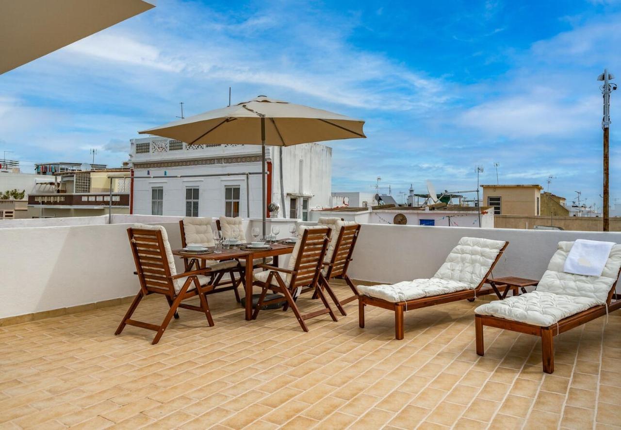 Tia Anica House I - Apartment With Terrace In Central Fuseta Beach Village Eksteriør billede